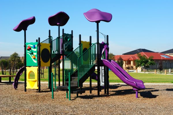 Playground Mulch Removal in San Luis Obispo