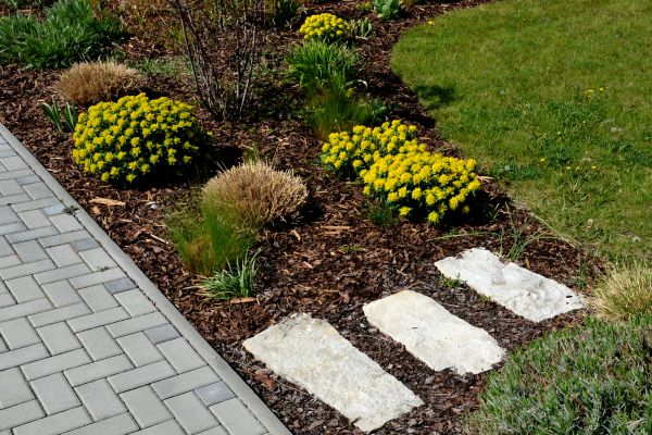 Garden Mulch Installation in San Luis Obispo